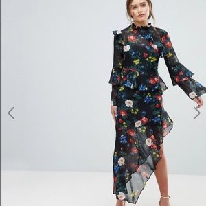Miss Selfridge Midi Cocktail Dress